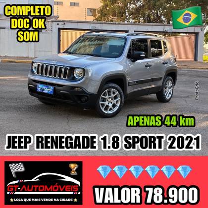 JEEP RENEGADE 1.8 16V FLEX SPORT 4P AUTOMÁTICO JEEP RENEGADE 1.8 16V FLEX SPORT 4P AUTOMÁTICO